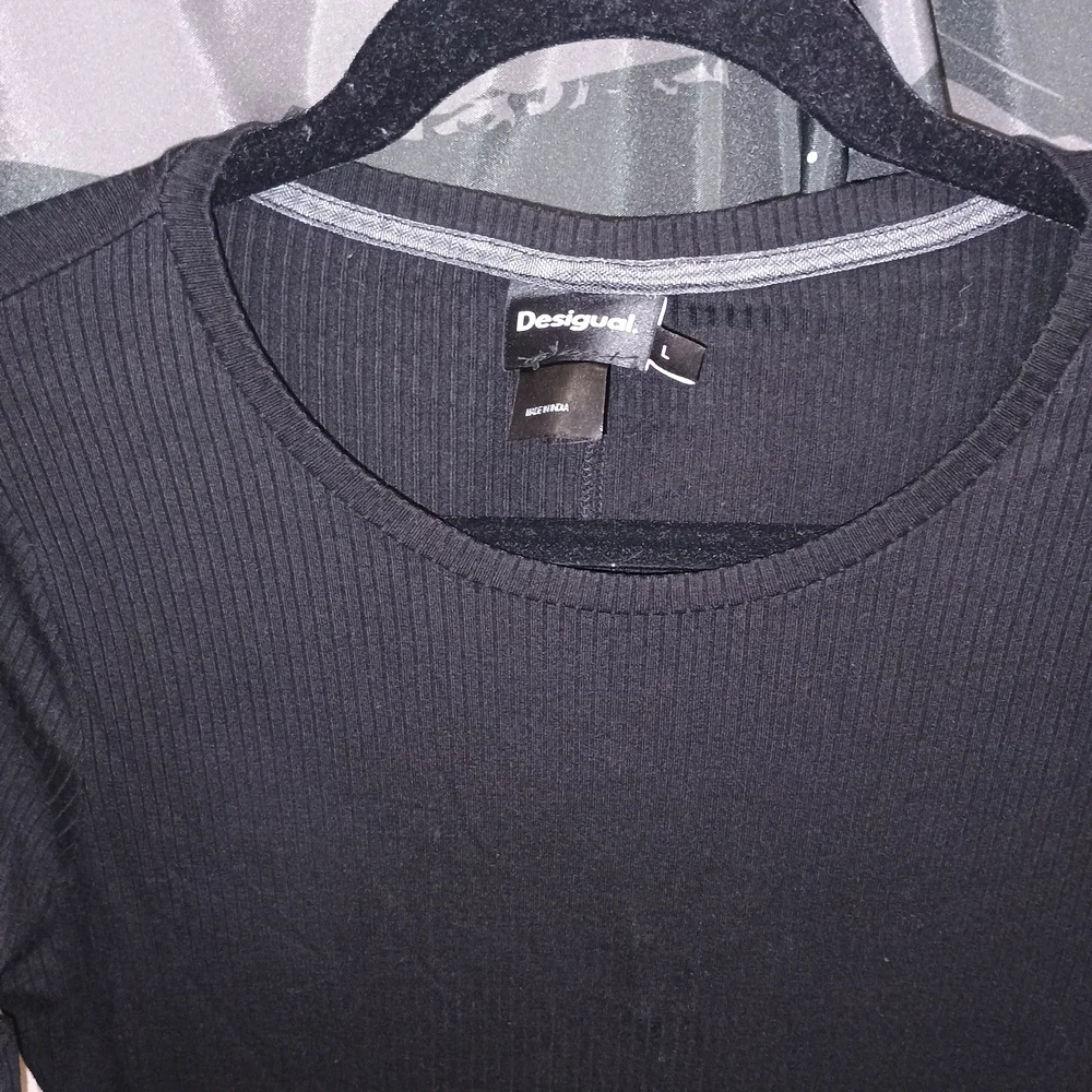 Desigual Black Long Sleeve Dress - Picture 4 of 9